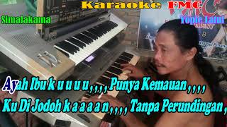 Simalakama By Yopie Latul  Versi Patam Manual  Karaoke KN 7000 FMC [upl. by Ramor52]