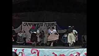 CHAMARRITA DANZA TRADICIONAL ACADEMIA JOSÉ HERNÁNDEZ  CONJUNTO DE ADULTOS [upl. by Oilegor]