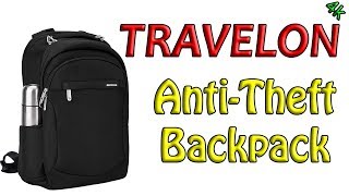 Travelon AntiTheft Classic Large Backpack [upl. by Jasun308]