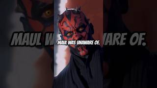 Why Did Darth Maul LOSE to ObiWan in The Phantom Menace shorts [upl. by Taddeusz]