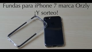 Fundas para iPhone 7 marca Orzly ¡Y sorteo [upl. by Agatha]