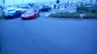 Ferrari 430 Scuderia With AWE Tuning Straight Pipes Sound  Very LOUD Acceleration [upl. by Rehposirhc782]