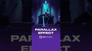 Parallax Effect in Wix Studio [upl. by Nailliw]