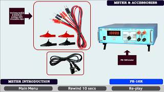 45 Digit Micro Ohm Meter Model PE16R  Prestige Electronics  Demo Video File [upl. by Apps701]