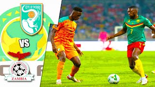 Costa de Marfil vs Zambia en vivo  Clasificación Mundial África [upl. by Teufert967]