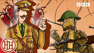 Horrible Histories  World Wars Through History  Compilation [upl. by Nerro]