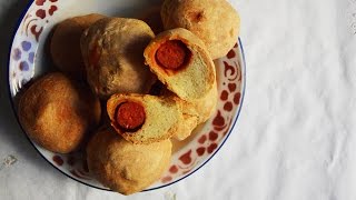 Cómo hacer Bollos Preñaos Caseros  Recetas de pan fácil [upl. by Dolph]