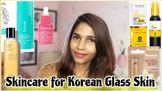 Korean Glass Skincare Products Haul  Glass Skincare Products Routine in Tamil  Amazon Haul haul [upl. by Aihsekal476]