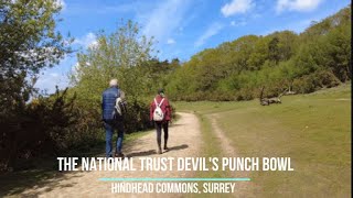 National Trust Devils Punch Bowl Hindhead Commons Surrey [upl. by Goulden]