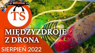 Międzyzdroje z lotu ptaka  widok z drona  sierpień 2022 [upl. by Narual125]