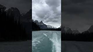 Calgary Visit  Maligne Lake Cruise mountains jasper calgary canadianrockies malignelake [upl. by Asseret]