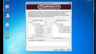 Appdeploys free MSI repackaging tool tutorial Pt2 [upl. by Merrell]