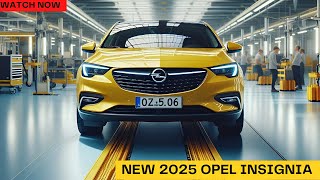 2025 Opel Insignia OFFICIALLY REVEALED  Delivering an Extraordinary Driving Experience [upl. by Anayd148]