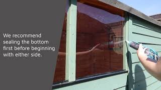 How to Seal Styrene Windows [upl. by Schaffer]