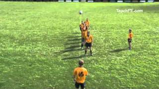 Rugby Drill  Basic lineout drill without lifting [upl. by Hassett]