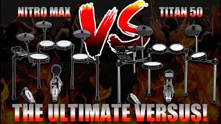 Alesis Nitro Max vs Simmons Titan 50 Which should you buy [upl. by Kondon]