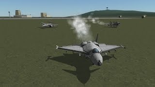 AI Plane Wars KSP  BD Armory [upl. by Dorman761]