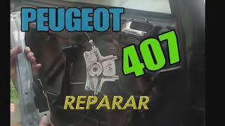 Peugeot 407 elevalunas puerta reparar desmontar Citroën C5 [upl. by Laroc]