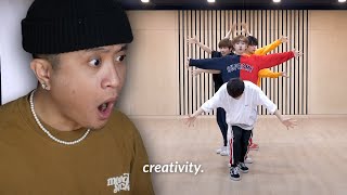 DANCER REVIEWS TXT 투모로우바이투게더 ‘어느날 머리에서 뿔이 자랐다 CROWN’ Dance Practice [upl. by Charters]