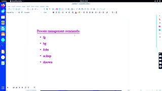 Linux in Telugu How to use  fg bg jobs nohup disown  process management commands [upl. by Eycats927]