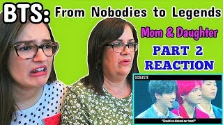 BTS REACTION FROM NOBODIES TO LEGENDS  Part 2 [upl. by Amoakuh]