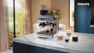 Erstinstallation  Philips Barista Brew Halbautomatische Espressomaschine [upl. by Llerroj306]