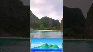 Found Moana Island on Google Earth googleearth shorts [upl. by Hareehahs]