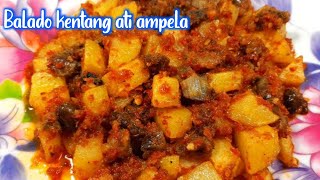 RESEP KENTANG BALADO ATI AMPELA DAN CARA MENGHILANGKAN BAU AMISNYA [upl. by Iidnarb116]