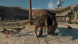 Jurassic World Evolution 2 Proceratosaurus pack vs Tarbosaurus [upl. by Riorsson]