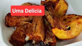 Costela De Ovelha Com Batata Doce Na Airfryer [upl. by Okihsoy334]