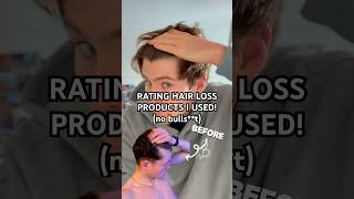 RATING HAIR LOSS PRODUCTS I USED Pt1 hairloss shorts [upl. by Farland479]