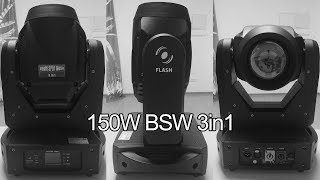 FLASH 150W BEAM SPOT WASH 3in1 [upl. by Toinette]