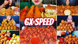 ASMR EATING FRIED CHICKEN BEST MUKBANG CHALLENGE EATING SOUND [upl. by Wesle62]