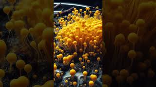 The Mysterious Slime Mold Physarum Polycephalum biology science sciencefactshort [upl. by Ruperto]