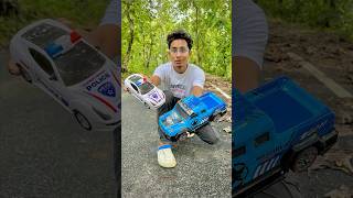 Police Car and Rc Military Jeep Unboxing🔥🚨 [upl. by Ardnassela]