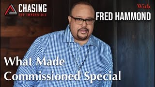 Fred Hammond Interview  What Made Commissioned So Special [upl. by Lorrie100]