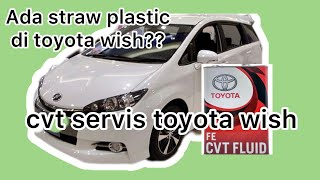 Cara servis minyak gearbox toyota wish Check level minyak cvt toyota wish [upl. by Gabe739]