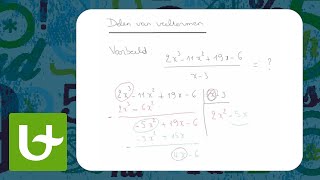 Delen van veeltermen  Methode 1 Euclidische deling [upl. by Narod418]