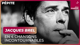 Jacques Brel en 4 chansons incontournables [upl. by Oneal]