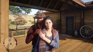 RDR2  Abigail Accidentally Named John Arthur [upl. by Nyladnohr225]