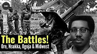 The Battles of Ore Nsukka amp MidwestThe Nigerian Civil War [upl. by Marvella]