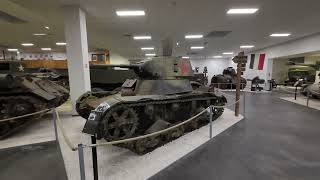 Russian T26 Tank from 1939 in MM Park museum in Strasbourg France [upl. by Ahseikram549]