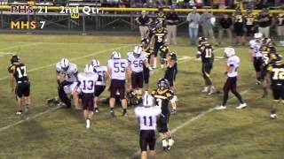 Pikeville vs Middlesboro 2014 Week 5 Highlights [upl. by Imena]