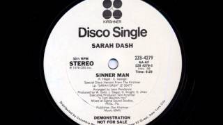 Sarah dash  Sinner man 1978 12quot vinyl [upl. by Mauralia]