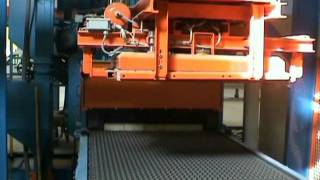 Automatic Loading and Unloading of Shotblasting Machine Series SHOT [upl. by Careaga]