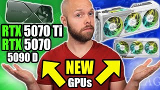 GPU News  RTX 5070 Ti and 5070 and NEW Intel BattleMage GPUs [upl. by Drofxer]