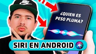 Como Tener a SIRI en Android con VOZ 2023 [upl. by Emmeline]