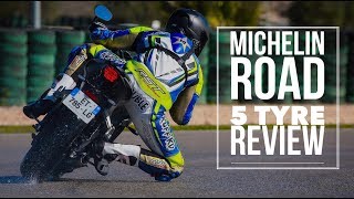 Michelin Road 5 Tyre Test  BikeSocial [upl. by Nerrol38]