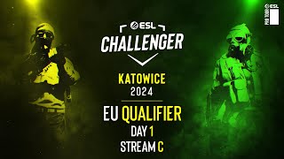 LIVE ESL Challenger Katowice 2024  Fluxo vs Team Solid  Closed Qualifier SA  Stream C [upl. by Nekciv]