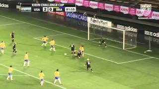 WNT vs Brazil Amy Rodriguez Goal  April 4 2012 [upl. by Ellga]